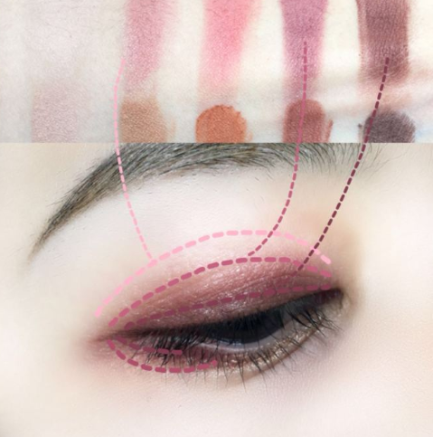 稚優(yōu)泉十色眼影畫法 稚優(yōu)泉十色眼影教程 稚優(yōu)泉十色眼影畫法 稚優(yōu)泉十色眼影教程