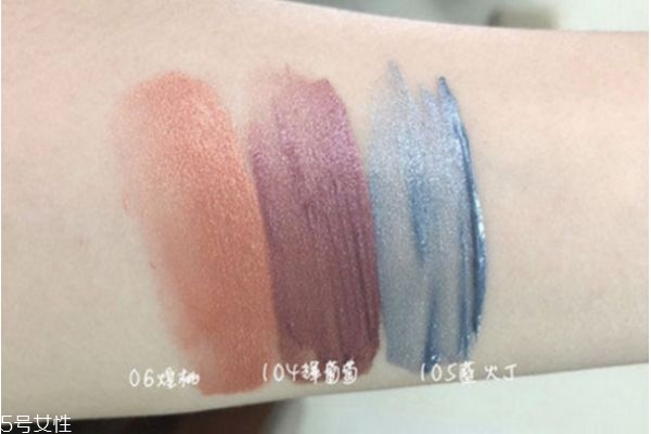 suqqu液體眼影試色 suqqu2019春季系列彩妝 suqqu液體眼影試色 suqqu2019春季系列彩妝