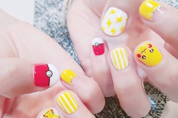 少女心美甲款式圖 顯手白少女心美甲 少女心美甲款式圖 顯手白少女心美甲