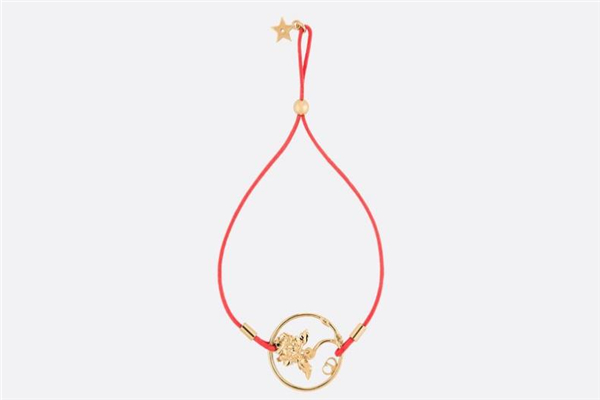 迪奧豬年繡球花紅繩手鏈多少錢 本命年帶來好運