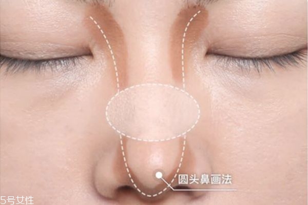 修容棒怎么畫鼻子 鼻影的畫法圖解