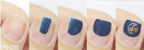 法式甜心新娘美甲怎么做 藍(lán)色法式美甲教程 法式甜心新娘美甲怎么做 藍(lán)色法式美甲教程