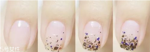 法式甜心新娘美甲怎么做 藍(lán)色法式美甲教程 法式甜心新娘美甲怎么做 藍(lán)色法式美甲教程