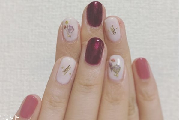 干花美甲有哪些 干花美甲圖片大全 干花美甲有哪些 干花美甲圖片大全