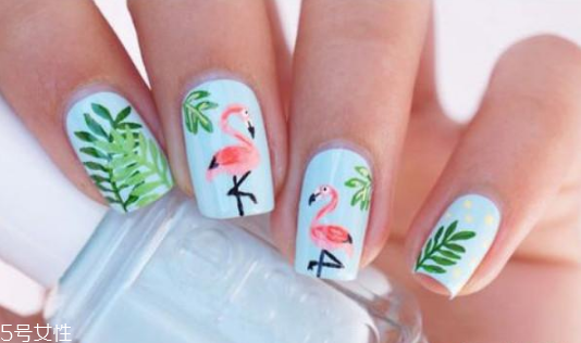 火烈鳥美甲怎么做 教你動物美甲怎么做 火烈鳥美甲怎么做 教你動物美甲怎么做