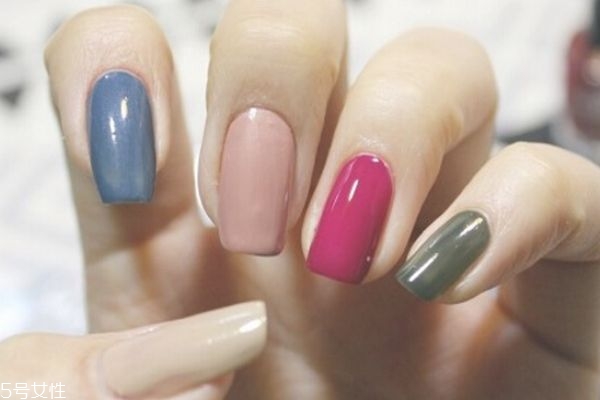 撞色豹紋美甲教程 日系美甲教程 撞色豹紋美甲教程 日系美甲教程