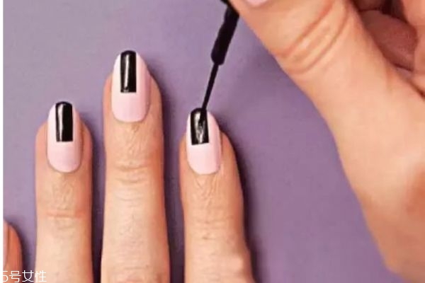 撞色豹紋美甲教程 日系美甲教程 撞色豹紋美甲教程 日系美甲教程