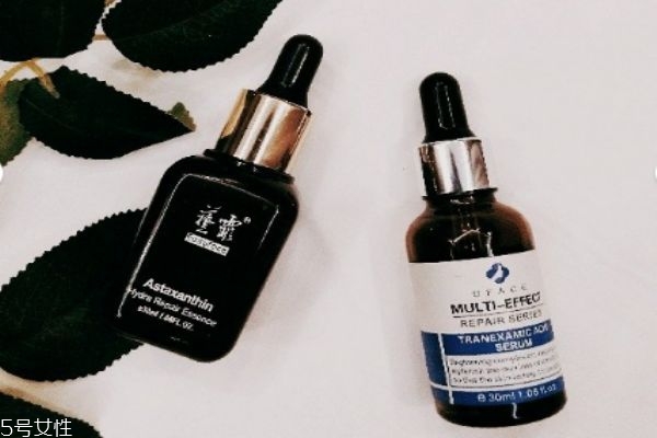 傳明酸和蝦青素一起用能美白嗎 傳明酸蝦青素使用感受 傳明酸和蝦青素一起用能美白嗎 傳明酸蝦青素使用感受