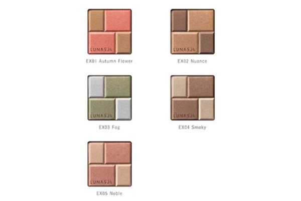 lunasol雙色眼影盤有哪些顏色 lunasol雙色眼影畫法 lunasol雙色眼影盤有哪些顏色 lunasol雙色眼影畫法