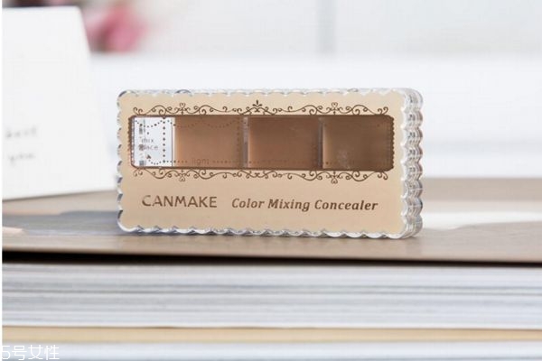 canmake遮瑕色號(hào)1還是2 canmake三色遮瑕自然色 canmake遮瑕色號(hào)1還是2 canmake三色遮瑕自然色