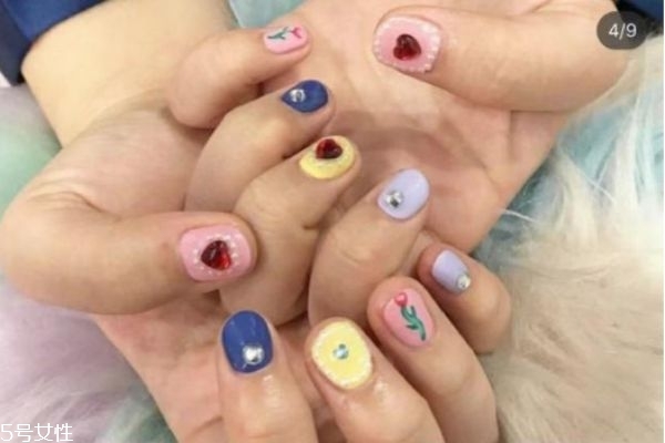 金泫雅同款美甲 泫雅美甲ins圖片 金泫雅同款美甲 泫雅美甲ins圖片