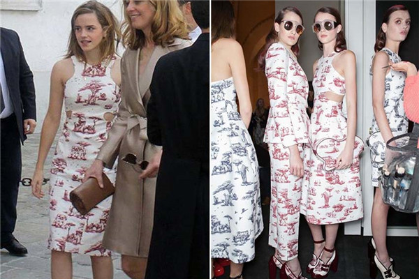 法式印花裙好看嗎 比碎花更清新 法式印花裙好看嗎 比碎花更清新