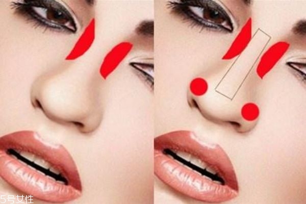 鼻子大鼻翼寬怎么化妝 教你大鼻怎么化妝 鼻子大鼻翼寬怎么化妝 教你大鼻怎么化妝