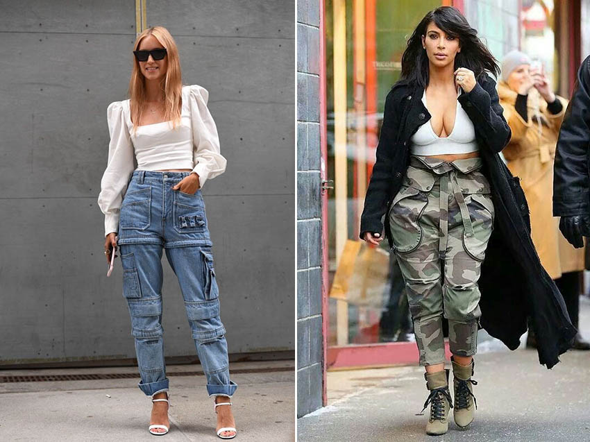 工裝褲女搭配什么上衣 可酷可甜又舒適透氣 工裝褲女搭配什么上衣 可酷可甜又舒適透氣