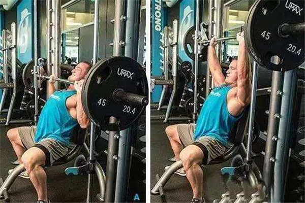 坐姿杠鈴?fù)婆e正確姿勢 坐姿杠鈴?fù)婆e動作要領(lǐng) 坐姿杠鈴?fù)婆e正確姿勢 坐姿杠鈴?fù)婆e動作要領(lǐng)