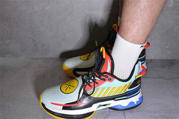 李寧wow7端午開箱測評 韋德之道7端午配色實(shí)物