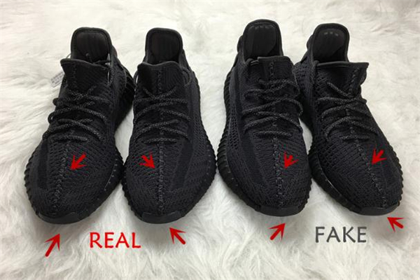 yeezy350黑天使真假對比 椰子黑天使怎么看真假 yeezy350黑天使真假對比 椰子黑天使怎么看真假