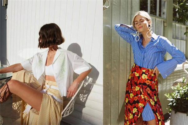 開(kāi)叉半身裙怎么搭配 夏季最流行半裙穿搭