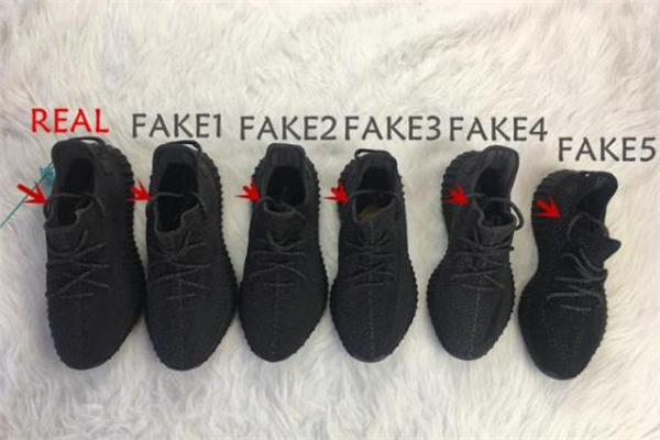 yeezy350黑色滿(mǎn)天星真假對(duì)比 椰子黑色滿(mǎn)天星真假辨別