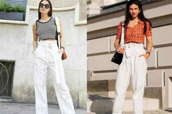 短款上衣配什么褲子好看 夏日顯高秘訣 短款上衣配什么褲子好看 夏日顯高秘訣