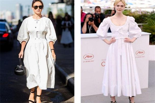 泡泡袖連衣裙什么顏色好看 泡泡袖連衣裙時髦穿搭 泡泡袖連衣裙什么顏色好看 泡泡袖連衣裙時髦穿搭