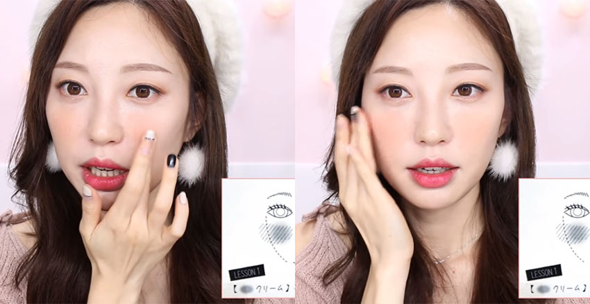 元氣少女橘子汽水妝畫法技巧 元氣少女橘子汽水妝畫法技巧