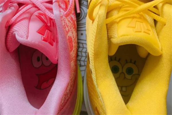 耐克歐文5海綿寶寶開箱測評 kyrie5海綿寶寶派大星實物 耐克歐文5海綿寶寶開箱測評 kyrie5海綿寶寶派大星實物