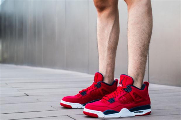 air jordan 4 fiba上腳測評(píng) aj4籃球世界杯配色值得入手嗎