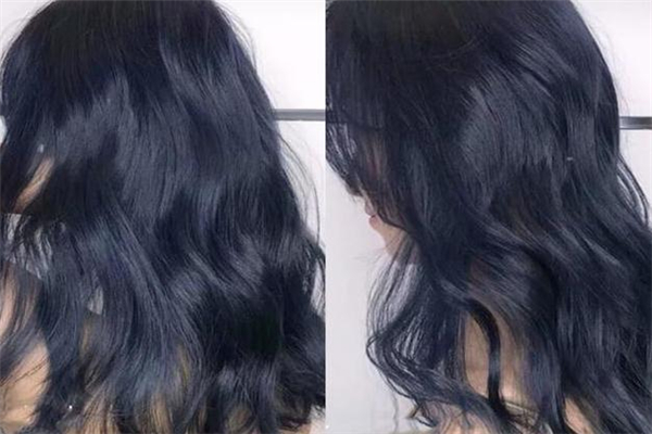 藍(lán)黑色頭發(fā)多久會掉色 染藍(lán)黑色傷頭發(fā)嗎
