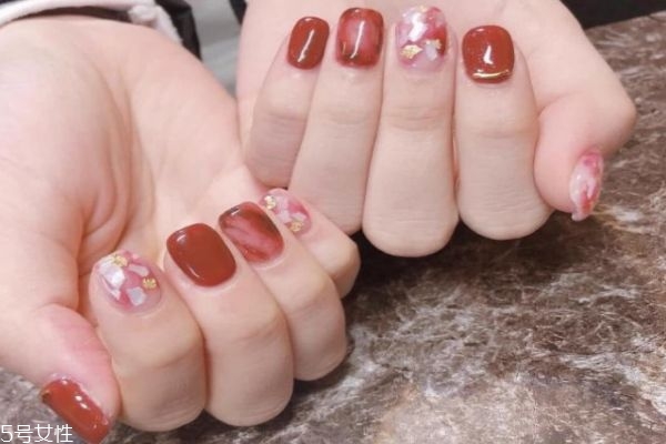 日式暈染美甲教程 貝殼暈染美甲教程 日式暈染美甲教程 貝殼暈染美甲教程