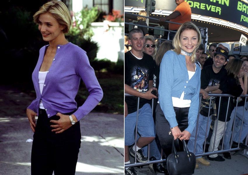 針織外套換個穿法，搭出秋裝新鮮感