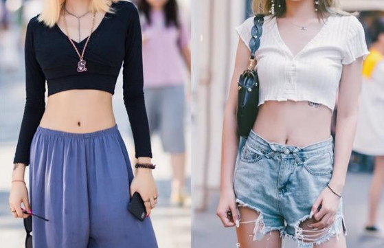 露臍裝下面怎么搭配 展示身材曲線美 露臍裝下面怎么搭配 展示身材曲線美