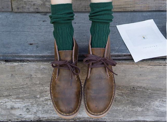 堆堆襪怎么搭配圖片 堆堆襪搭配鞋子效果圖 堆堆襪怎么搭配圖片 堆堆襪搭配鞋子效果圖