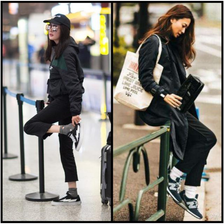 堆堆襪怎么搭配圖片 堆堆襪搭配鞋子效果圖 堆堆襪怎么搭配圖片 堆堆襪搭配鞋子效果圖