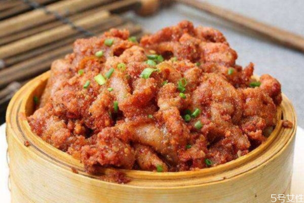 粉蒸肉有什么營(yíng)養(yǎng)價(jià)值呢 粉蒸肉搭配什么更健康呢 粉蒸肉有什么營(yíng)養(yǎng)價(jià)值呢 粉蒸肉搭配什么更健康呢