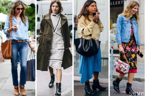 不過膝蓋的靴子怎么搭配 沒有過膝蓋靴子搭配 不過膝蓋的靴子怎么搭配 沒有過膝蓋靴子搭配