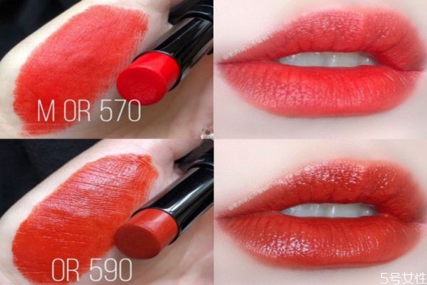 紀梵希333和植村秀590 植村秀590真人試色 紀梵希333和植村秀590 植村秀590真人試色