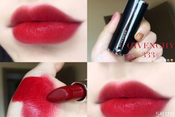紀梵希333和植村秀590 植村秀590真人試色 紀梵希333和植村秀590 植村秀590真人試色