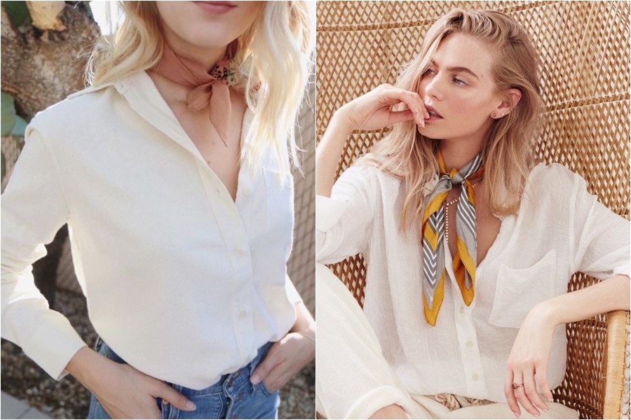 飾品與白襯衫6種搭配 穿出白襯衫高級感 飾品與白襯衫6種搭配 穿出白襯衫高級感