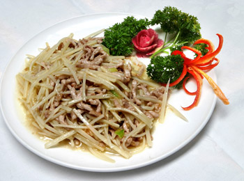 冬筍里脊絲怎么做好吃 冬筍里脊絲的做法 冬筍里脊絲怎么做好吃 冬筍里脊絲的做法