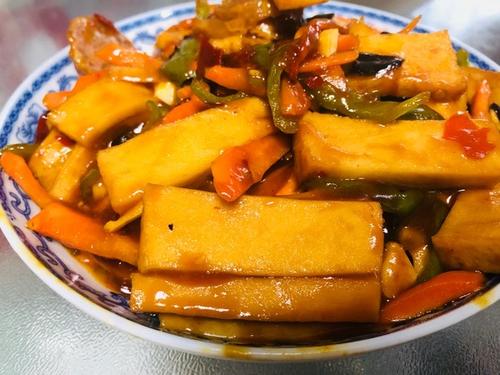 魚香千頁豆腐的做法 魚香千頁豆腐怎么做好吃 魚香千頁豆腐的做法 魚香千頁豆腐怎么做好吃