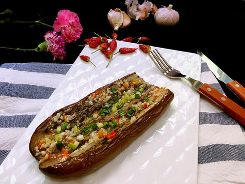 烤茄子怎么做 烤茄子的做法 烤茄子怎么做 烤茄子的做法