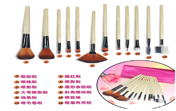 化妝刷分別是刷什么的 化妝刷的分類 化妝刷分別是刷什么的 化妝刷的分類