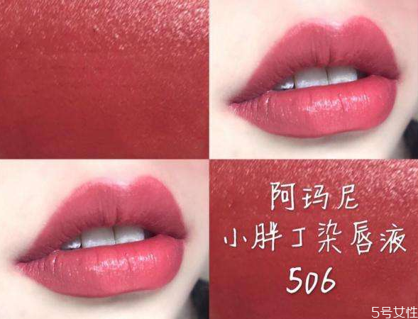 小胖丁504和506怎么選 阿瑪尼小胖丁504和506試色 小胖丁504和506怎么選 阿瑪尼小胖丁504和506試色