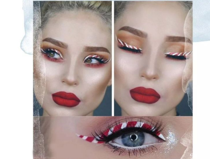 圣誕節(jié)妝容靈感 最驚艷的圣誕妝容 圣誕節(jié)妝容靈感 最驚艷的圣誕妝容