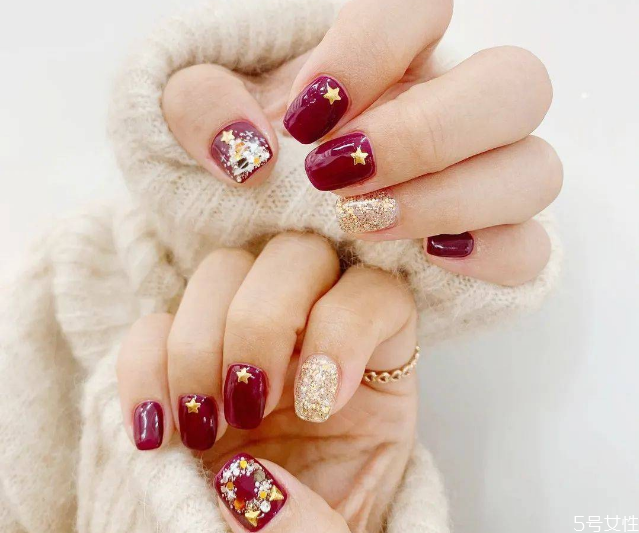 圣誕款美甲2020 圣誕系列美甲 圣誕款美甲2020 圣誕系列美甲