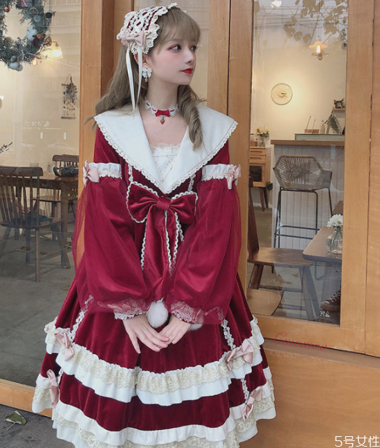 圣誕節(jié)的lolita裙 圣誕風(fēng)lo裙 圣誕節(jié)的lolita裙 圣誕風(fēng)lo裙