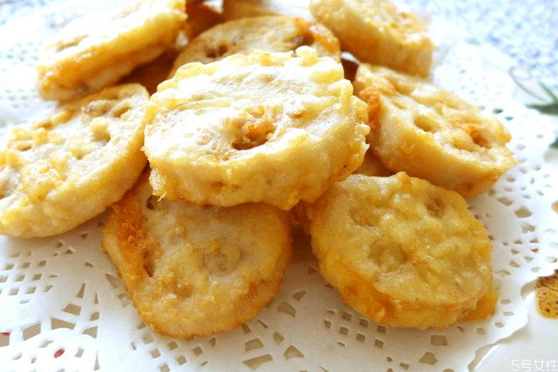 炸藕夾面糊比例 炸藕夾的面糊做法 炸藕夾面糊比例 炸藕夾的面糊做法