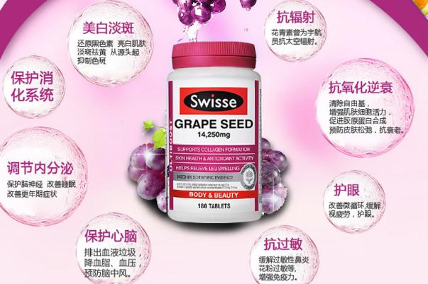 swisse葡萄籽正確吃法 swisse葡萄籽一天幾粒 swisse葡萄籽正確吃法 swisse葡萄籽一天幾粒