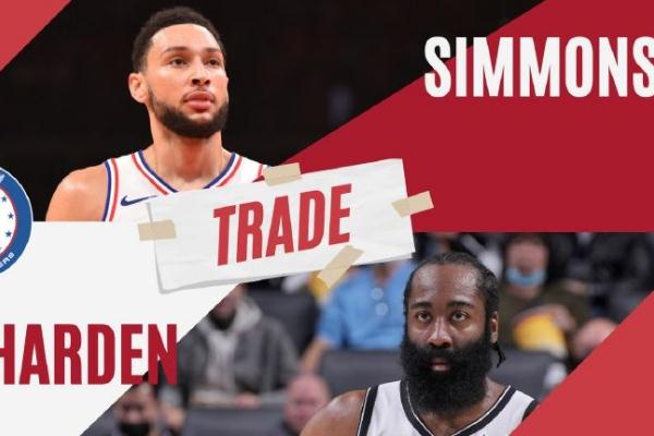 重磅交易!哈登西蒙斯互換東家 nba的全稱是什么 重磅交易!哈登西蒙斯互換東家 nba的全稱是什么